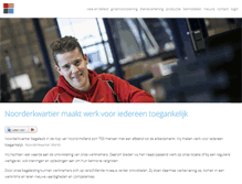 Tablet Screenshot of noorderkwartier.nl